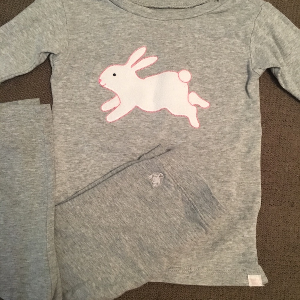 GAP Girls 2T Play Outfit Like New Gray Long Sleeve